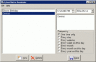 CyberMatrix Reminder screenshot